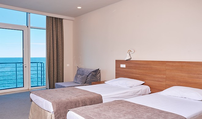 Фото номера Люкс с двумя спальнями премиум | отель Море 