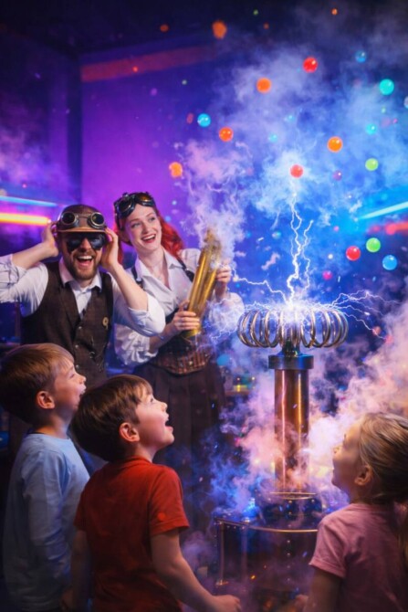 ДЕТСКОЕ ШОУ ТЕСЛА