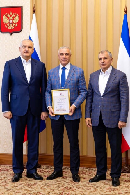 MORE SPA & RESORT отмечен благодарностью Главы Республики Крым