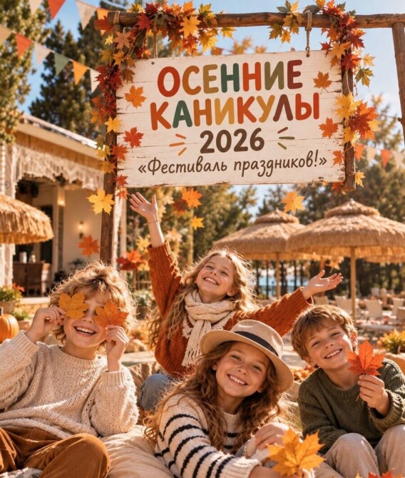 ОСЕННИЕ КАНИКУЛЫ: ПРАЗДНИЧНЫЙ ФЕСТИВАЛЬ