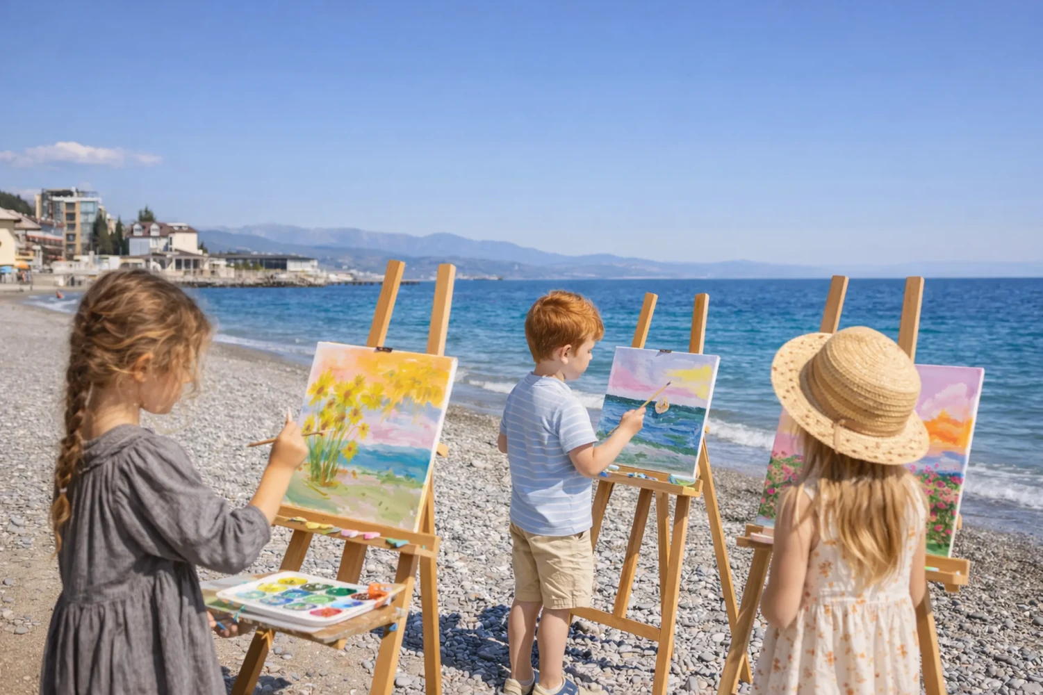 Художественные пленэры на природе