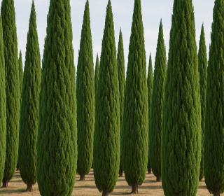 Кипарис вечнозеленый, ф. пирамидальный