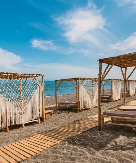 Собственный пляж