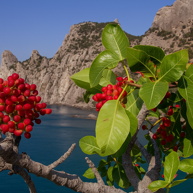 Фисташка туполистная