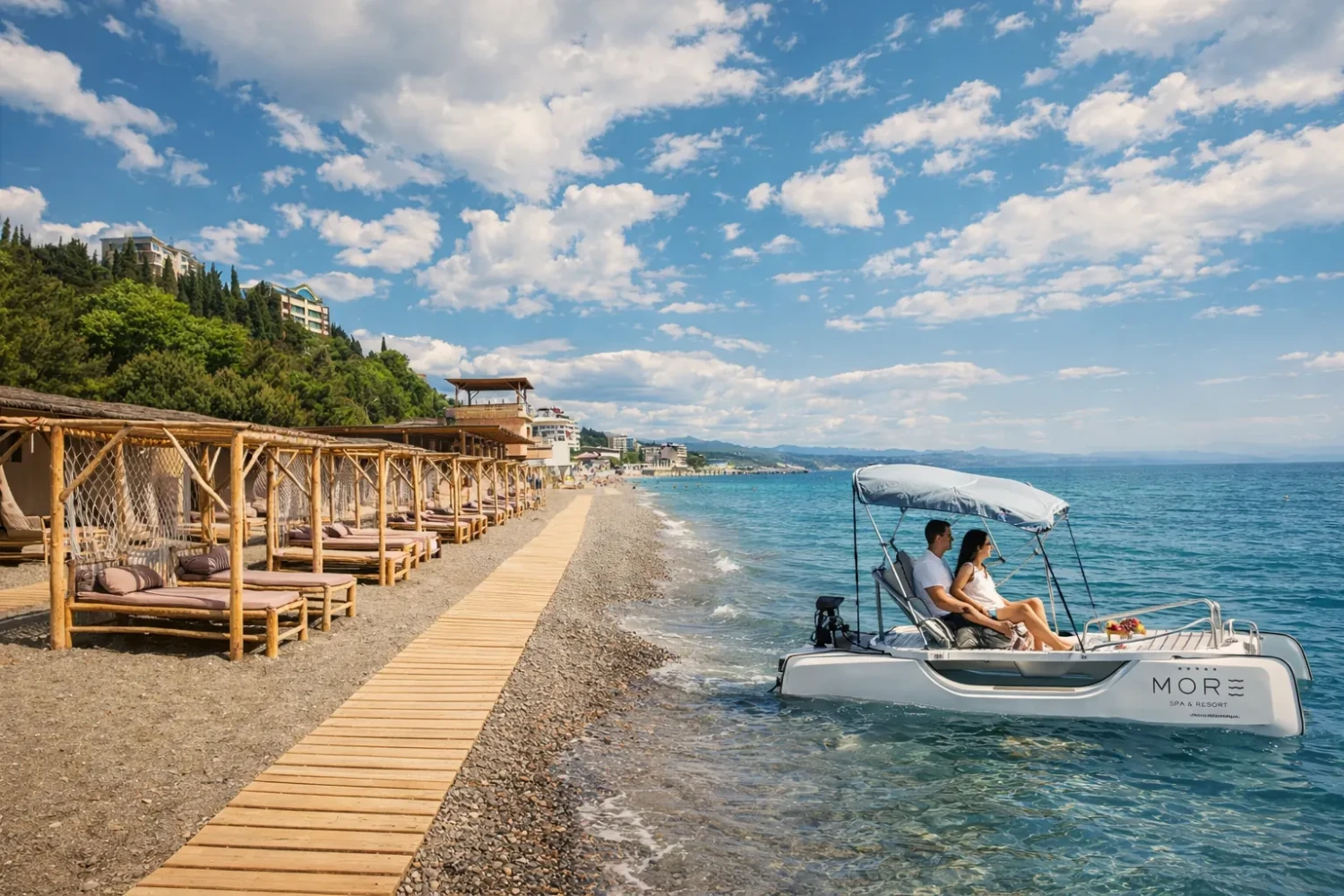 Пляж и морские развлечения