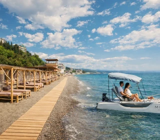 Пляж и морские развлечения