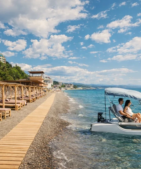 Пляж и морские развлечения